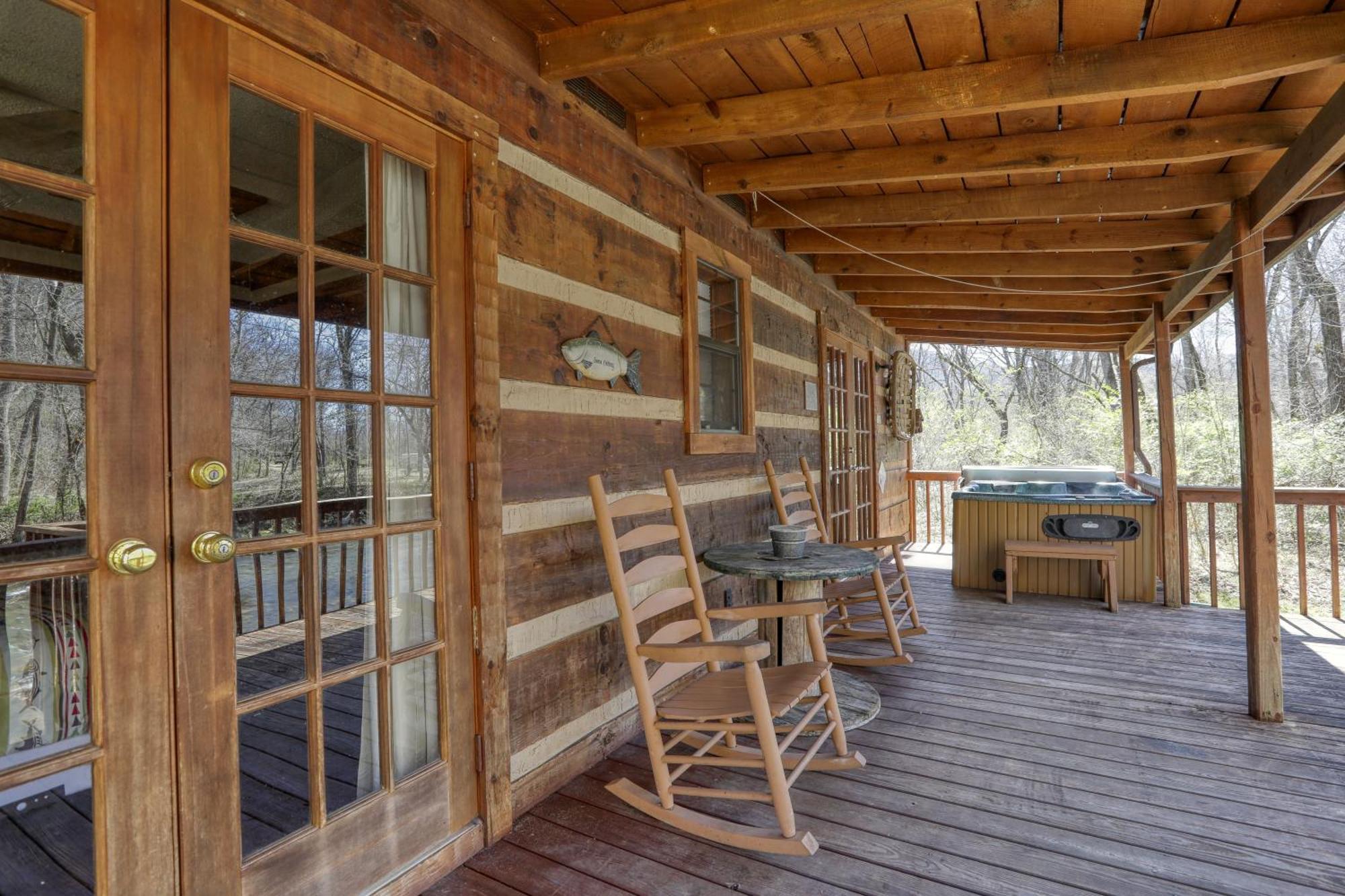 Creekside Memories Cabin Cosby Extérieur photo