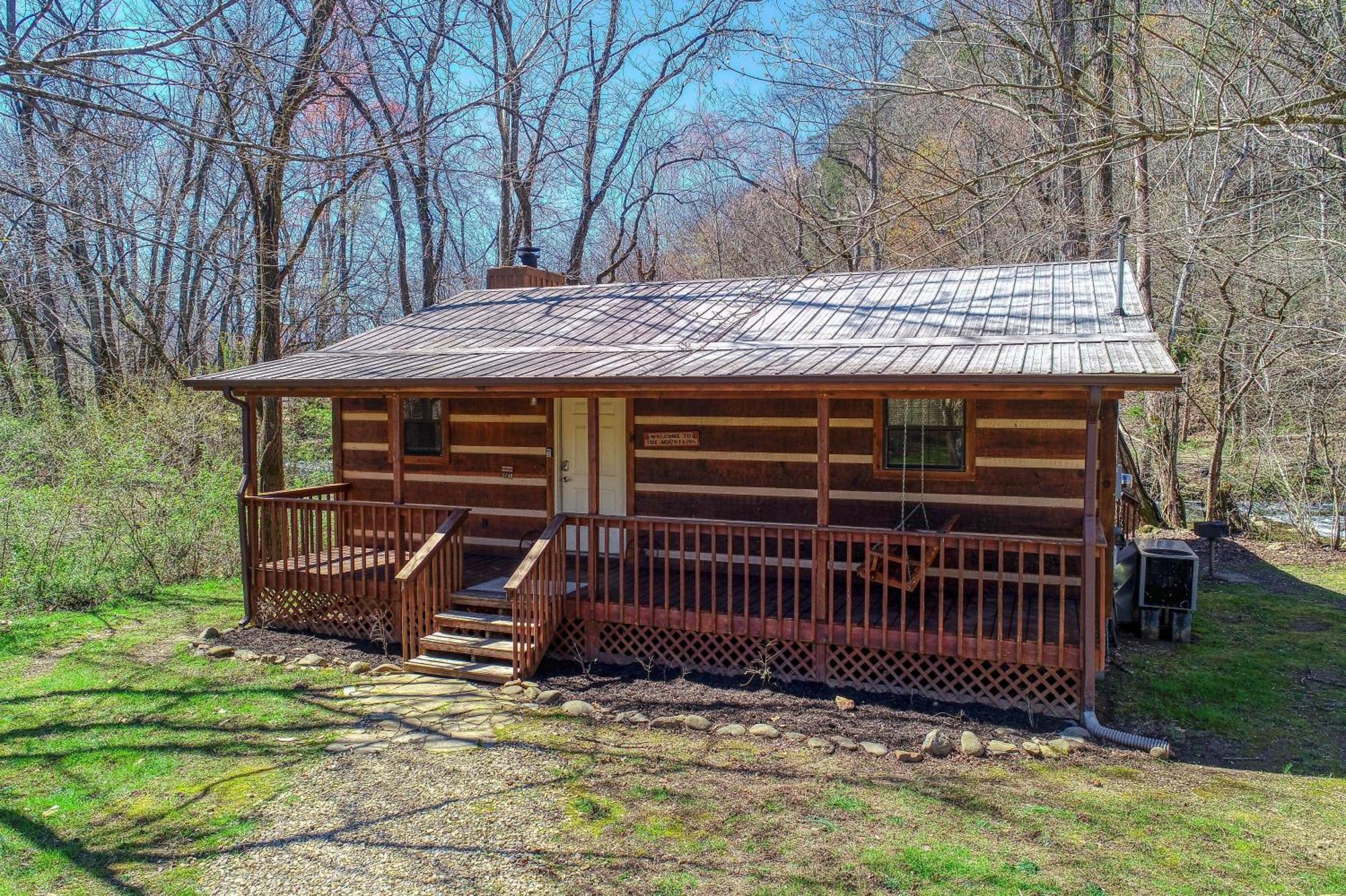 Creekside Memories Cabin Cosby Extérieur photo
