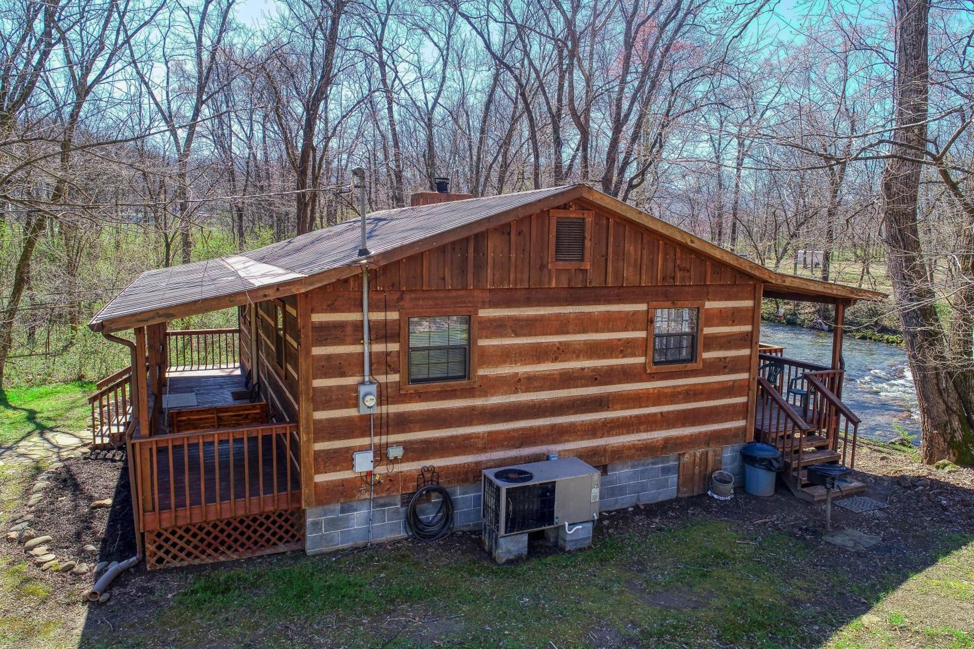 Creekside Memories Cabin Cosby Extérieur photo